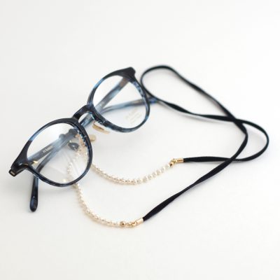 fresh water pearl velvet glasses cord