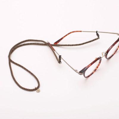 EYFE / Braid Artificial Leather Glasses Cord