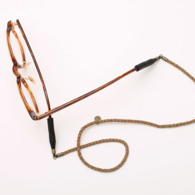 EYFE / Braid Artificial Leather Glasses Socks Cord