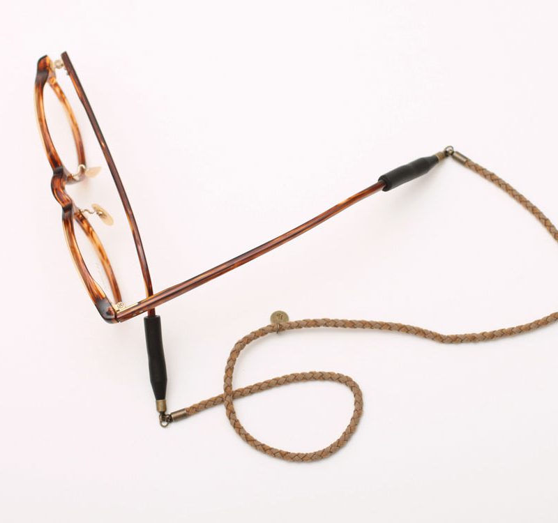 EYFE / Braid Artificial Leather Glasses Socks Cord